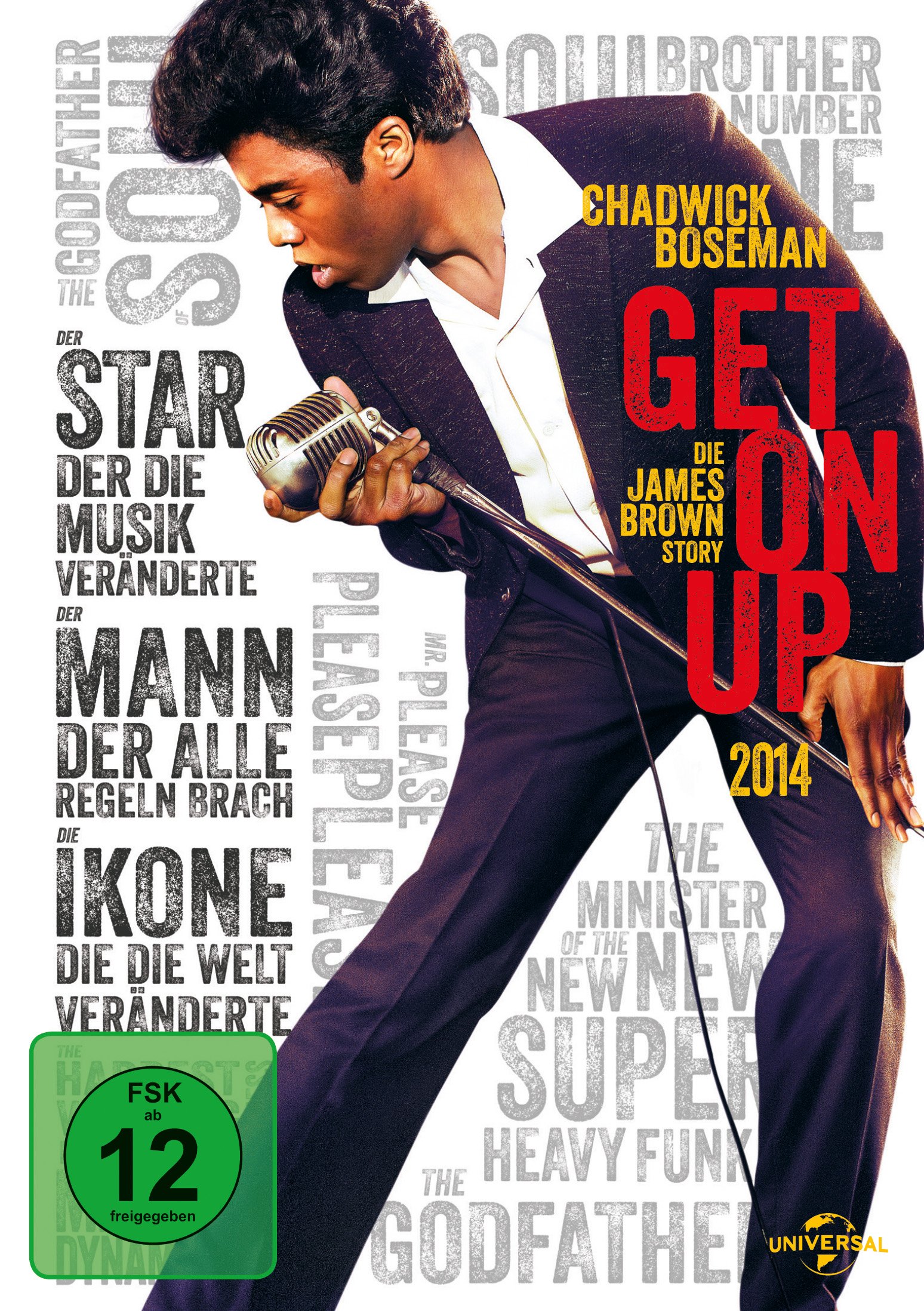GET ON UP - MOVIE [DVD] [2014]