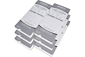 Cost-Effective Time Tracking Solution: uPunch Time Cards for Accurate Employee Time Records