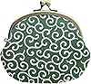 watona Crepe Coin Purse 3.3 inch Round Coin Purse