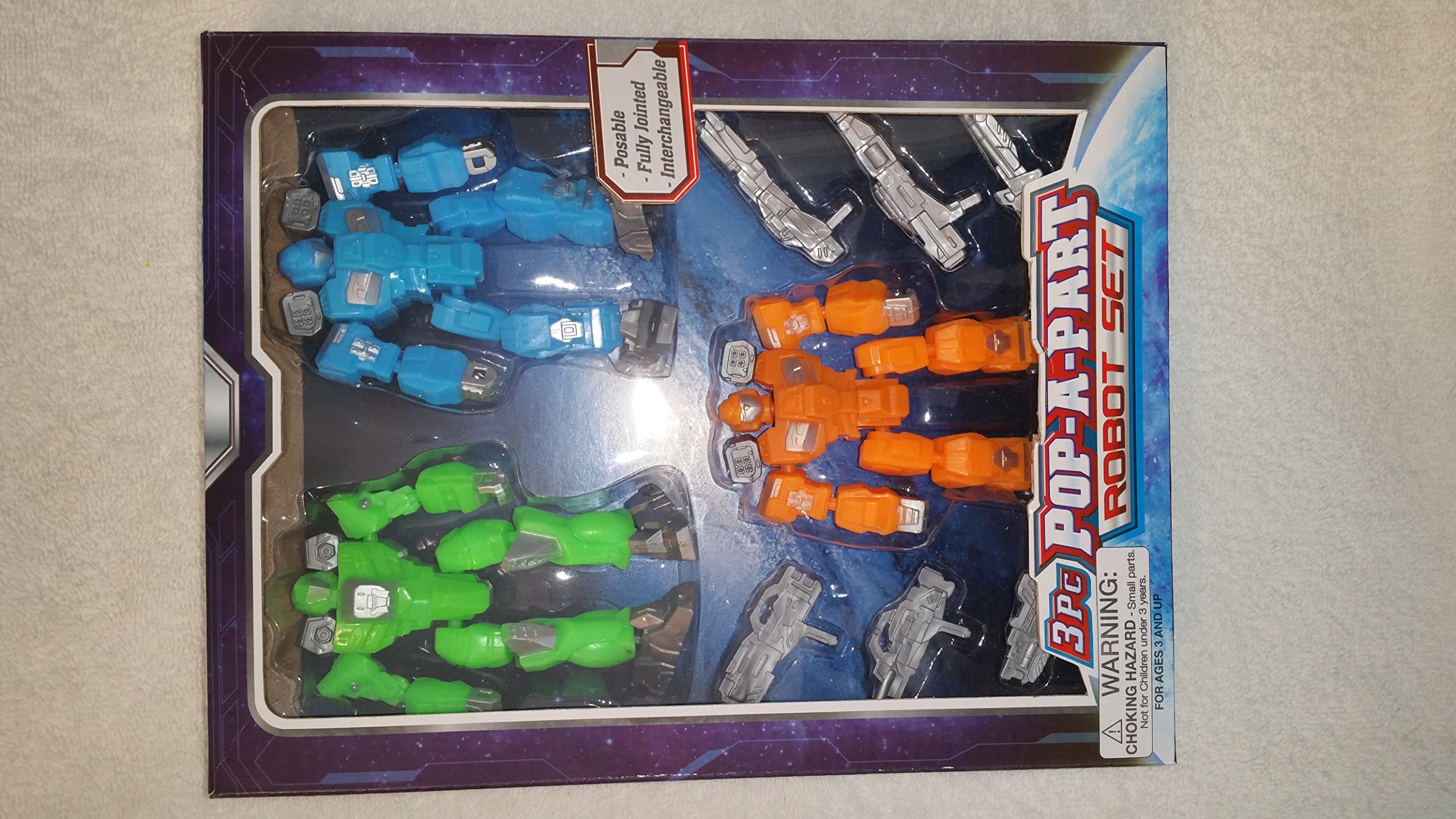 Pop-A-Part Robot Set