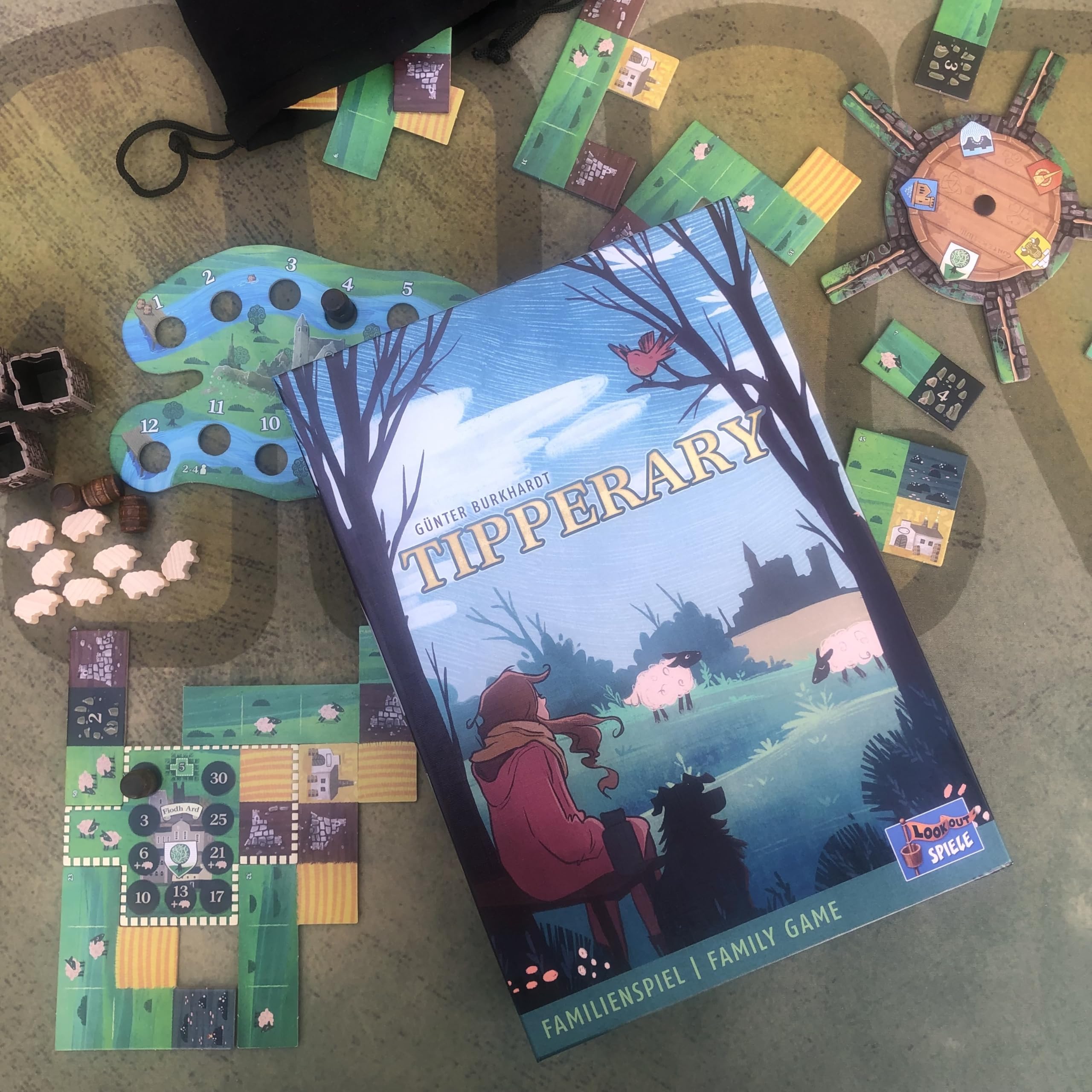 Asmodee Tipperary, Gioco da Tavolo, A partire da 8 anni, Da 2 a 5 Giocatori, 45 Minuti per Partita, Spagnolo, Lookout