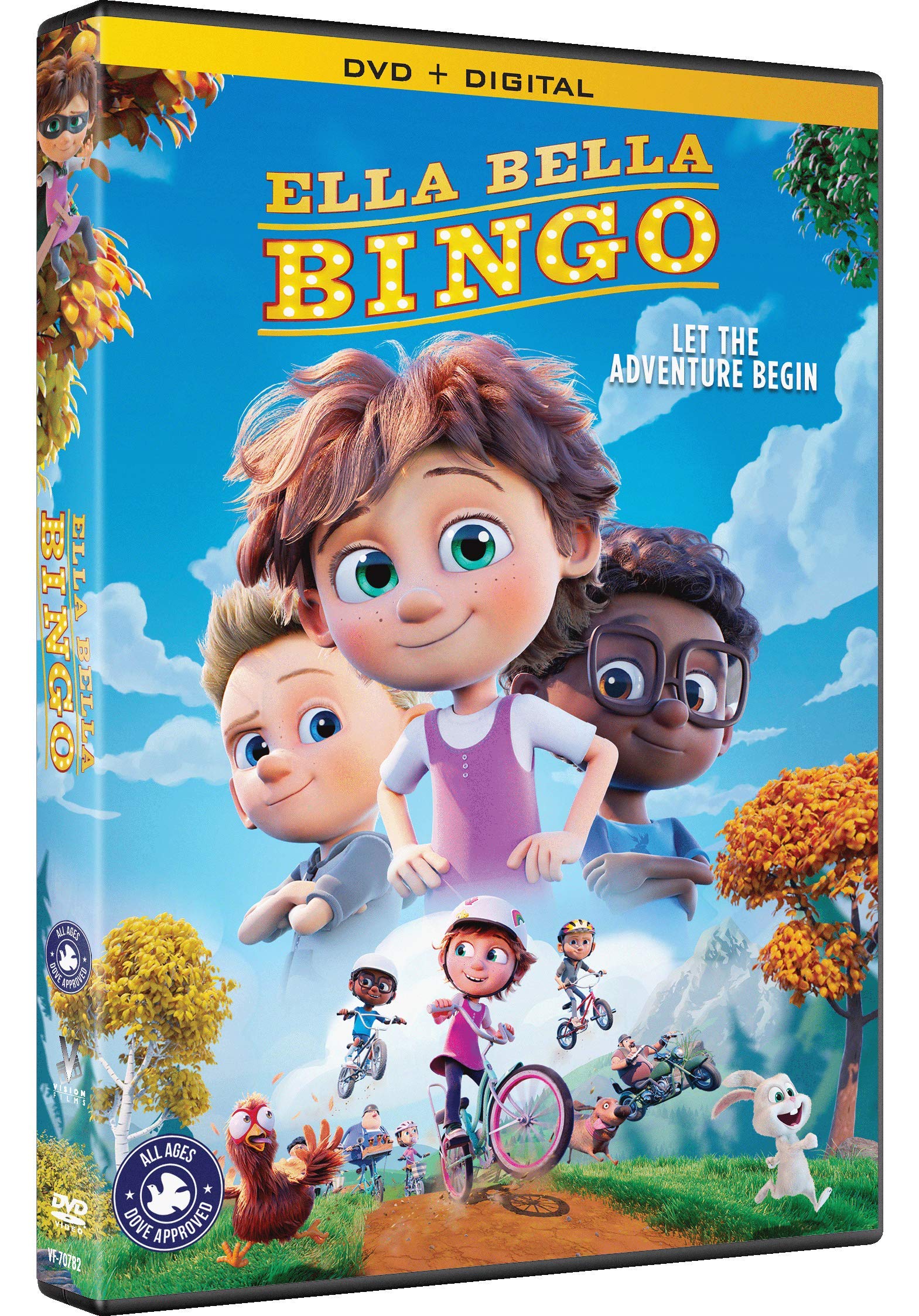 Ella Bella Bingo DVD Una Aventura sobre la Amistad para los Niños