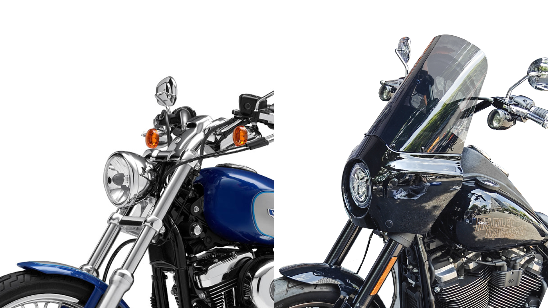 Amazon.com: BOSYCY Motorcycle Fairing Windshield Kit, 5.75