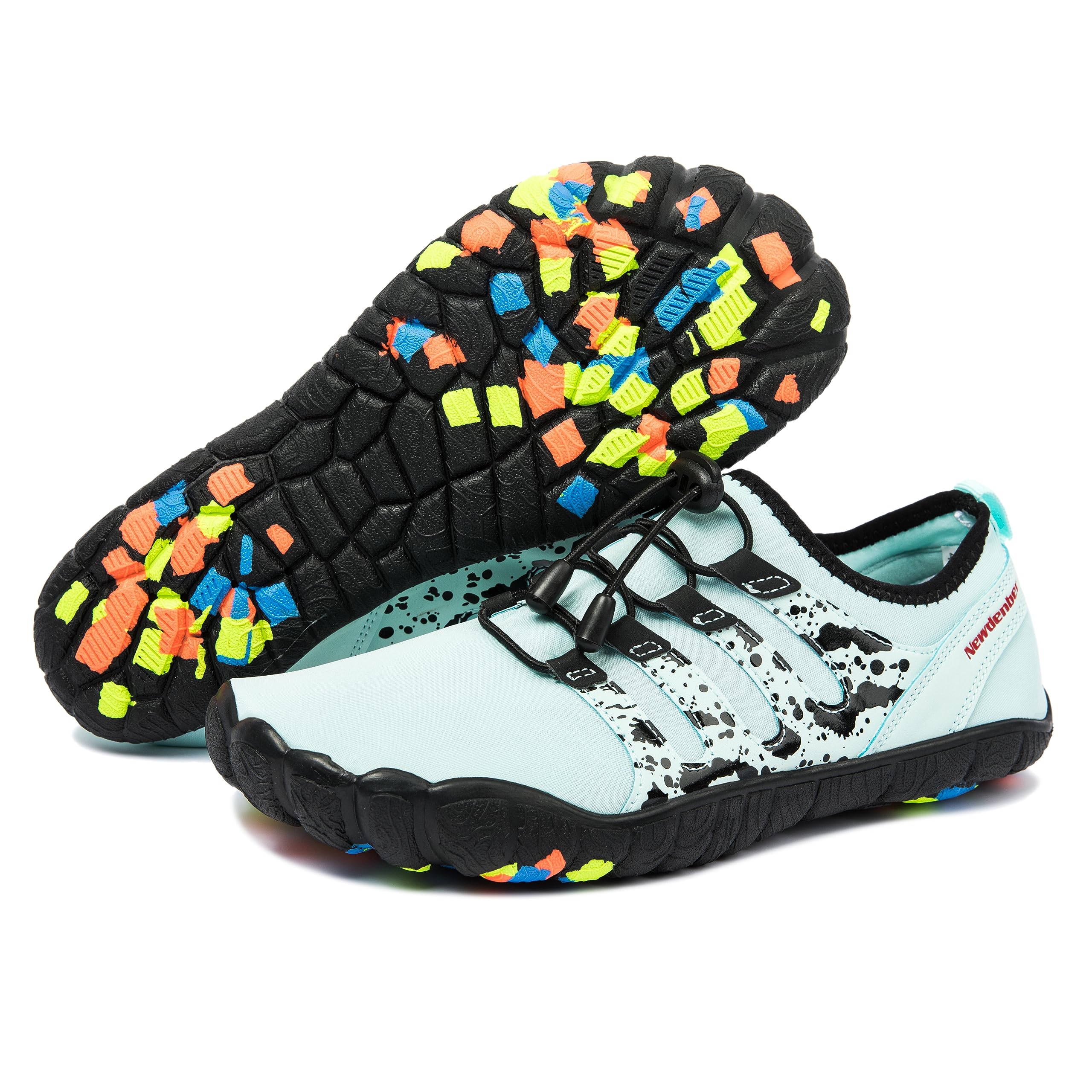 Ranberone Hombres Zapatos de Agua Escarpines Zapatos Descalzos Antideslizantes de Secado Rápido Calzado Deportivo Aqua Transpirable de Verano Talla 40-50