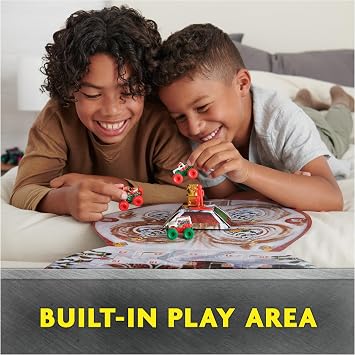Monster Jam Mini Holiday Advent Calendar, 24 Days of Mini Monster Trucks and Accessories, 1:87 Scale, Kids Toys for Boys and Girls Ages 3 and up