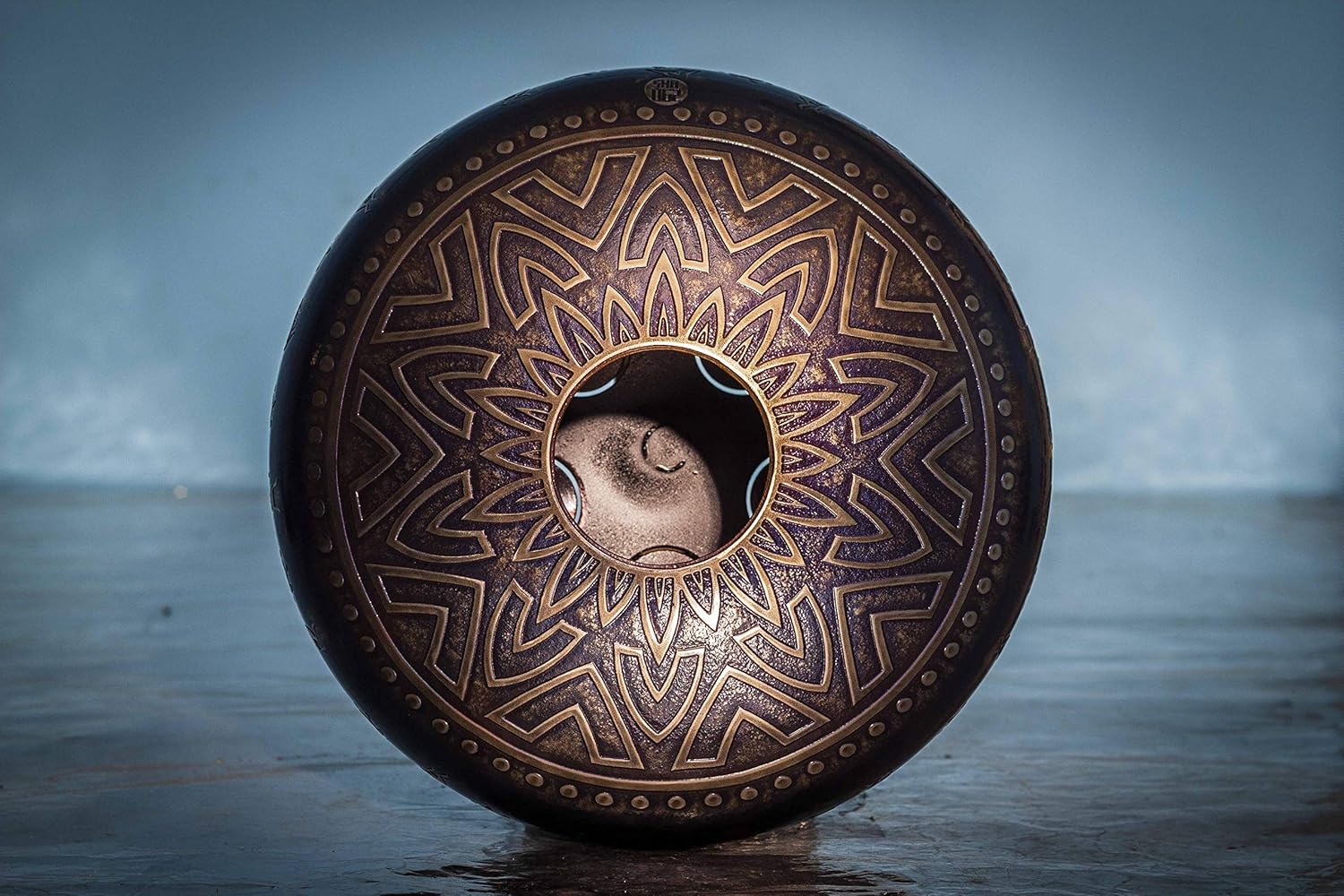 Tank Drum Kosmosky 12" (30 cm) KSY-208"Sun Om" Pygmy/Hand Pan/Steel Drum/Tongue drum/Singing bowl