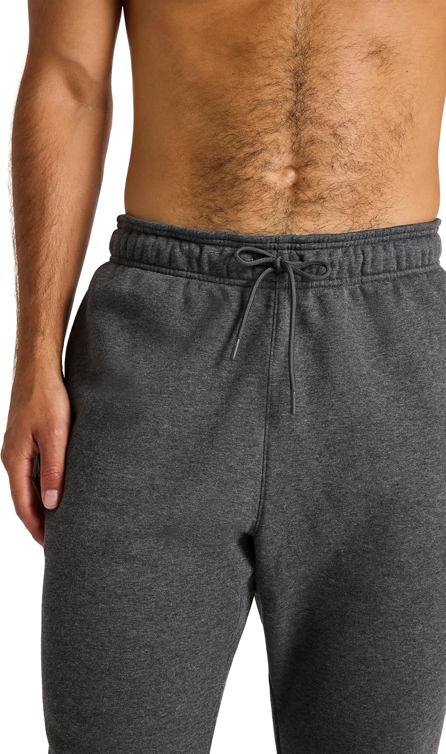 Reebok Mens Motion Core Fleece Motion Jogger, Standard Fit, 30” Inseam, Midweight Cotton-Poly Fleece Blend Fabric - Image 4