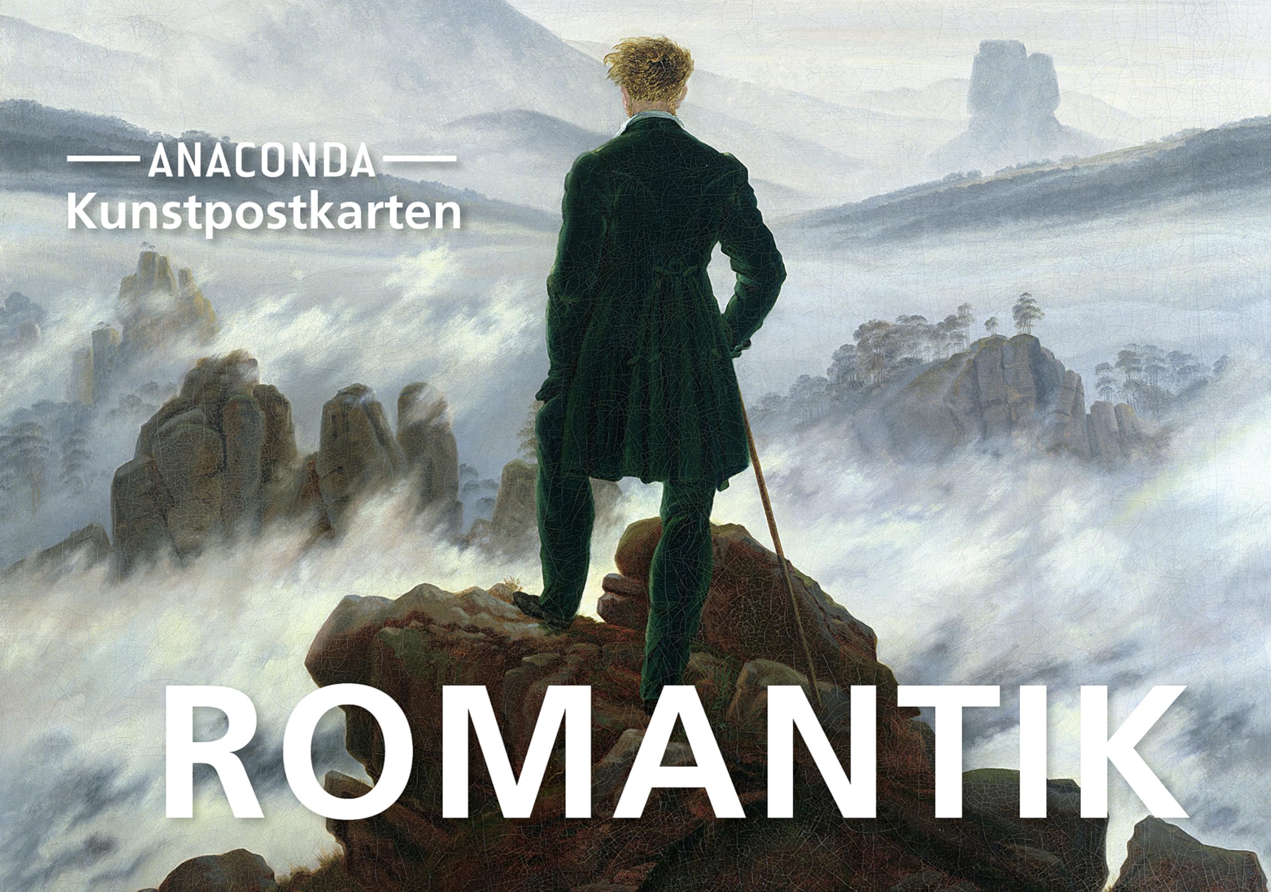 Postkarten-Set Romantik: 18 Kunstpostkarten aus hochwertigem Karton. ca. 0,28 € pro Karte