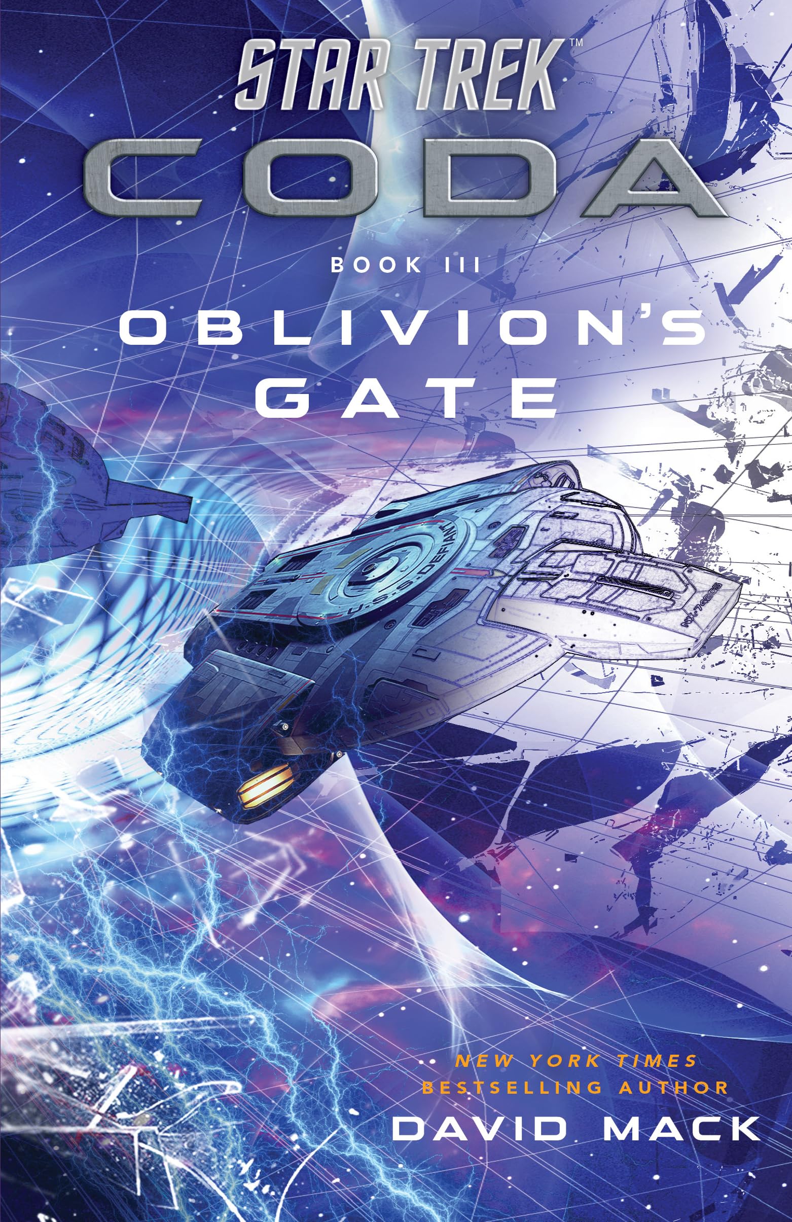 Star Trek: Coda: Book 3: Oblivion's Gate by David Mack PAPERBACK 9781982159672