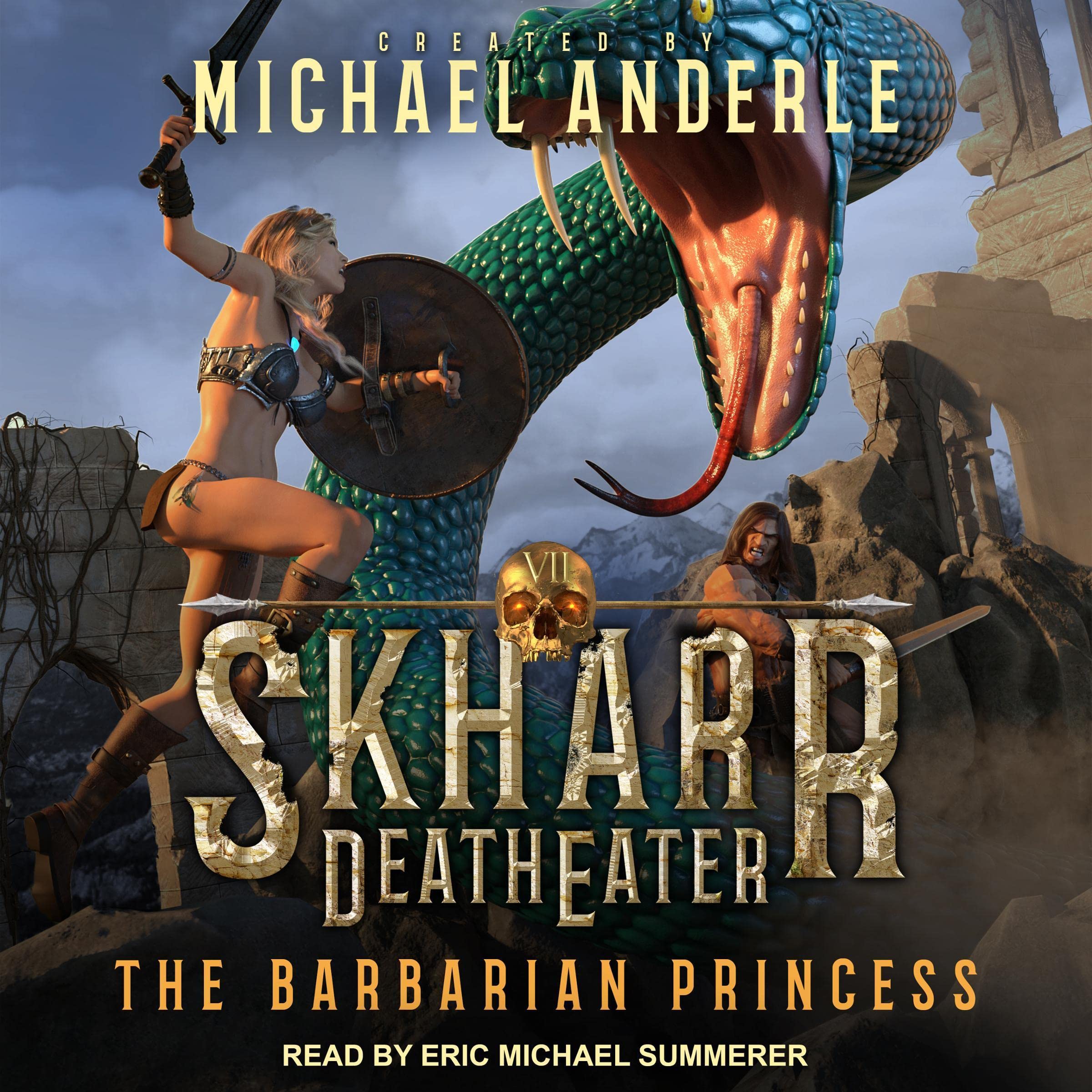 Cover art for The Barbarian Princess
