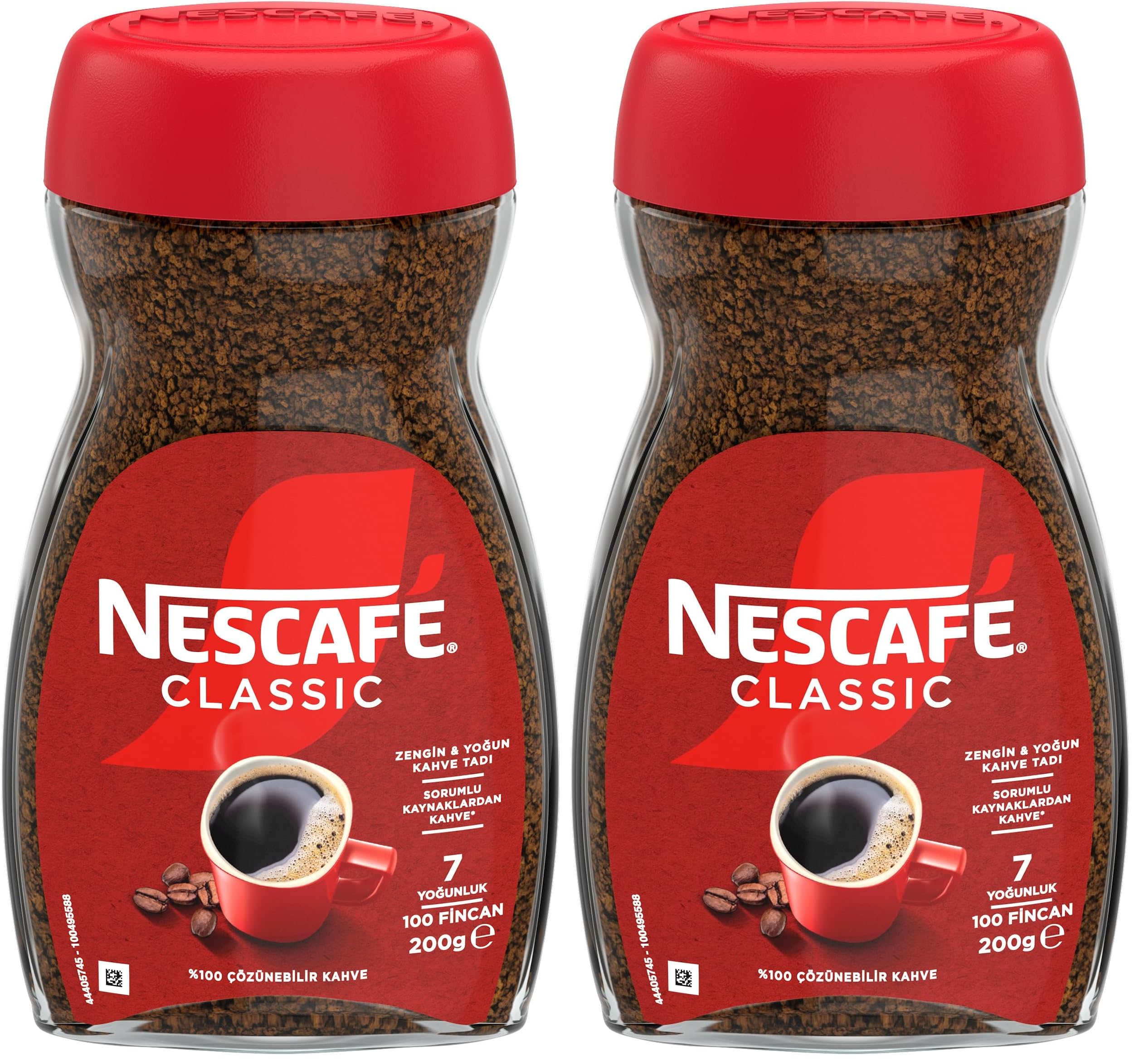 Nescafé Classic Çözünebilir Kahve Kavanoz, 200 g (2 paketi)