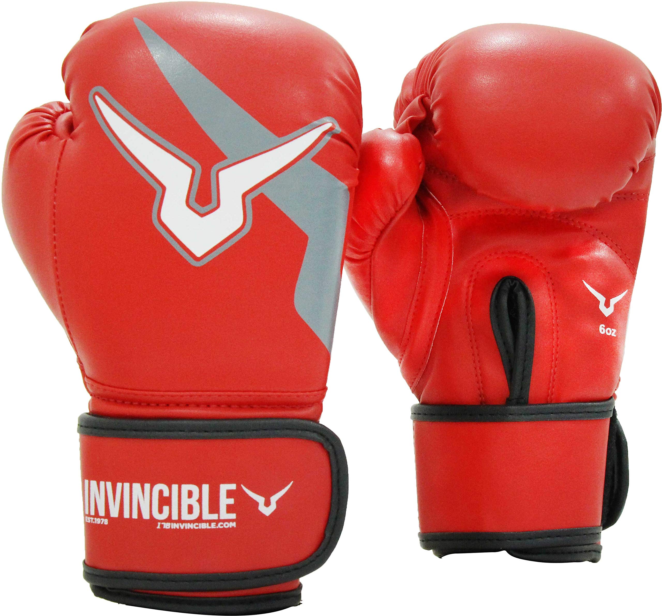 Invincible Amateur Kids Training Gloves Red Color 6 OZ (B08JCN13NH) Amazon Price History, Amazon Price Tracker