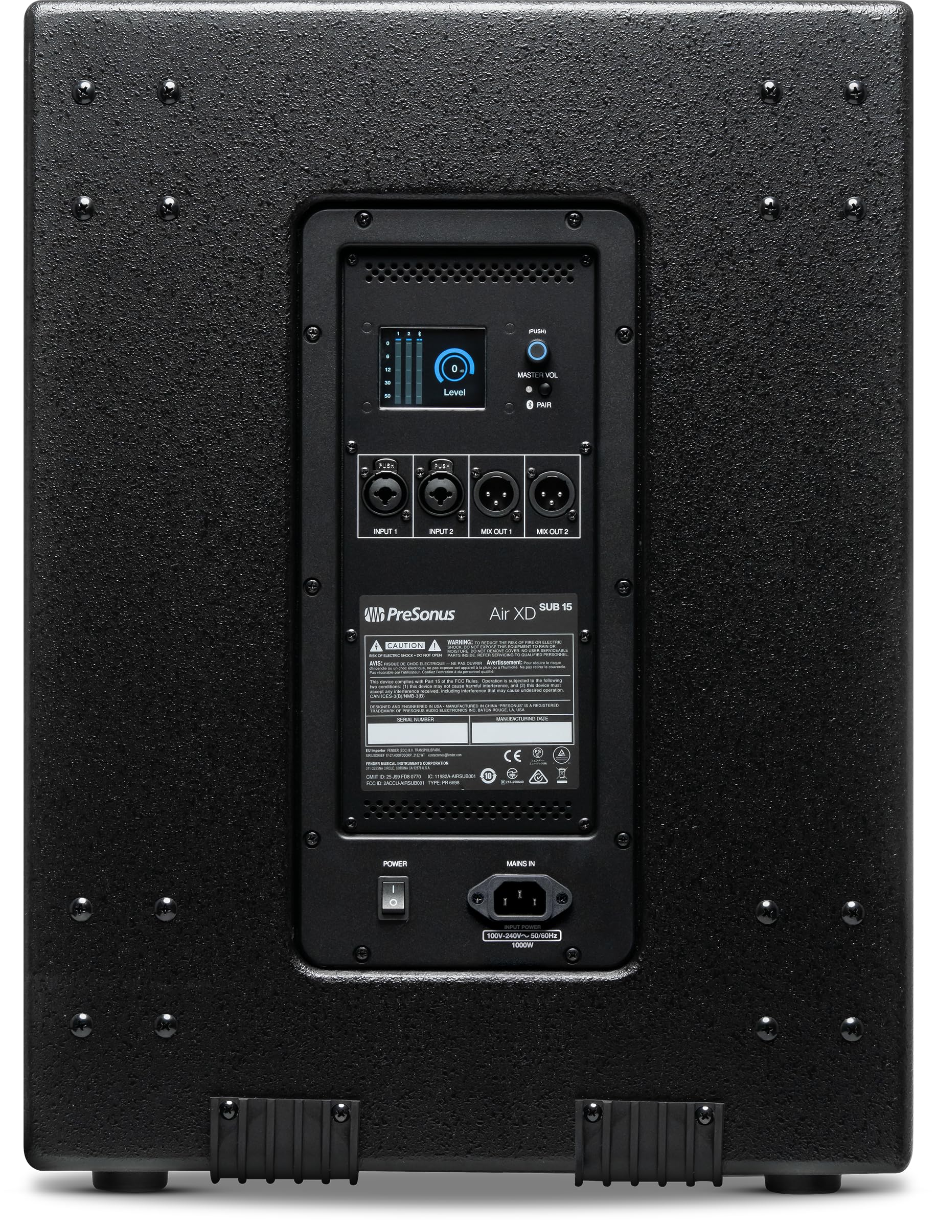 Amazon.com: PreSonus AIR XD Sub 15 Active Extended Definition