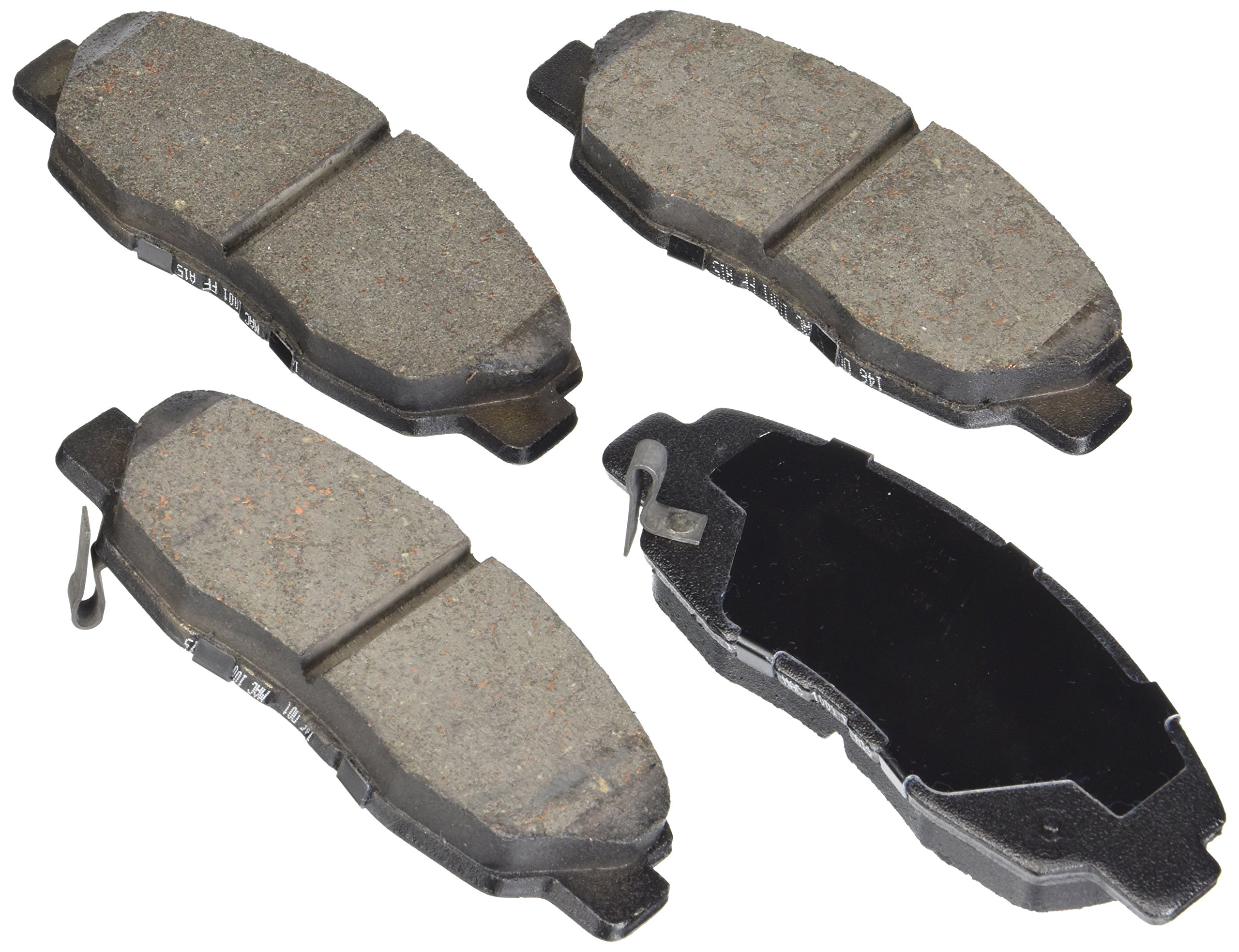 Bosch BE1324H Blue Disc Brake Pad Set with Hardware - FRONT — view 116