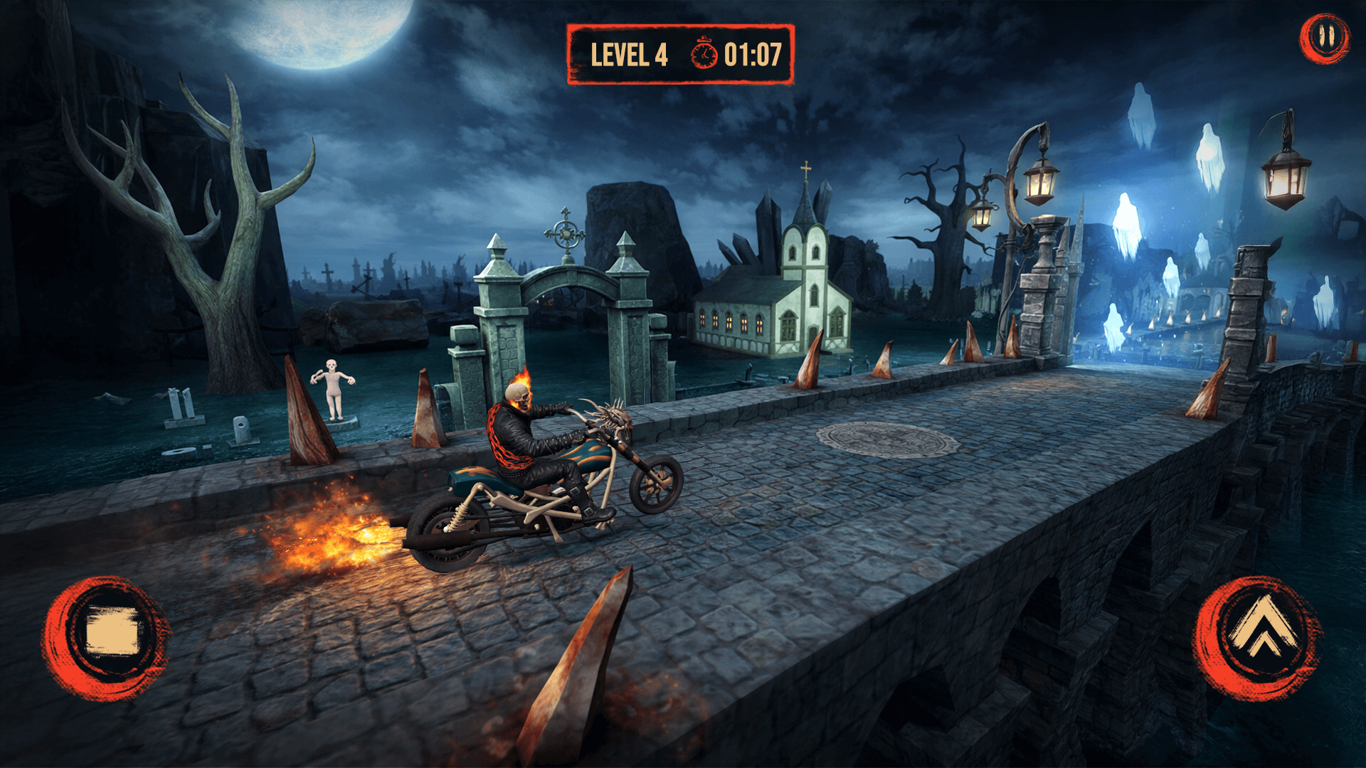 Deadly Rider Mobile Game Devil Rider: Motorcycle Racing & Survival Bike Game – Race, Dodge ...