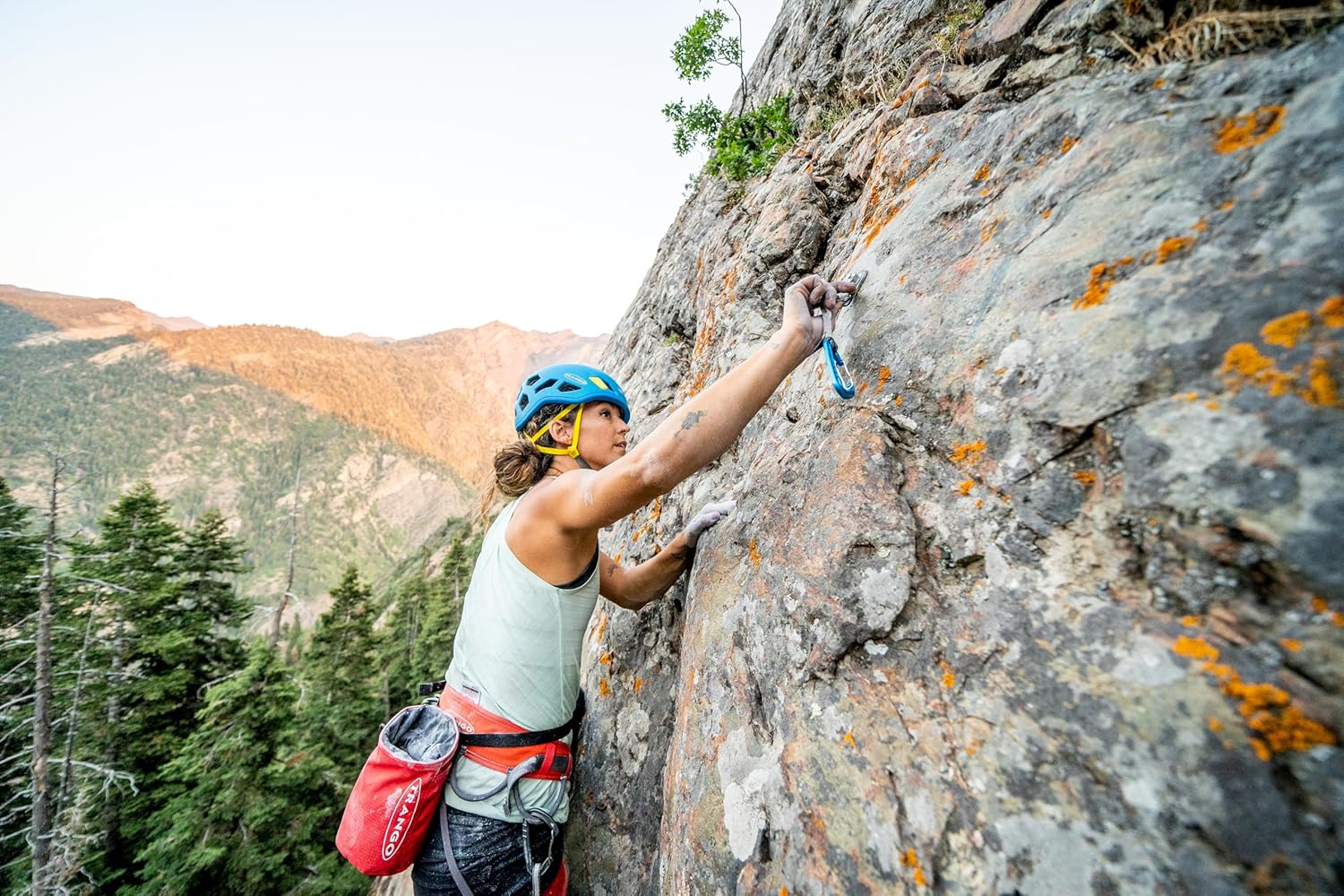 Trango Phase Quickdraw - Versatile Wiregate Climbing Quickdraw, Low Bulk Dogbone, 22kN, 12cm & 18cm Lengths, Sport & Trad Climbing