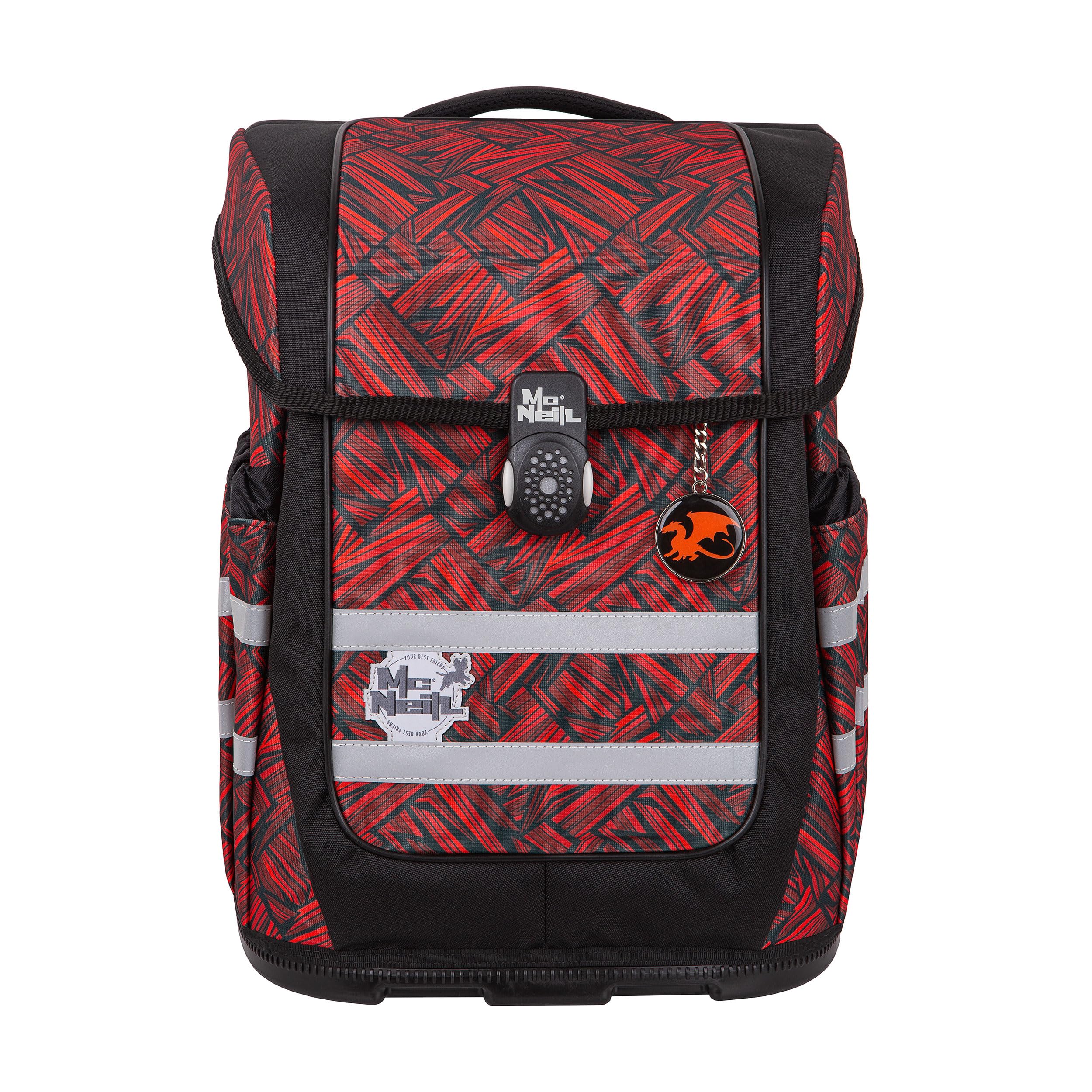 McNeill Compacto Schulranzen-Set 5tlg Zack