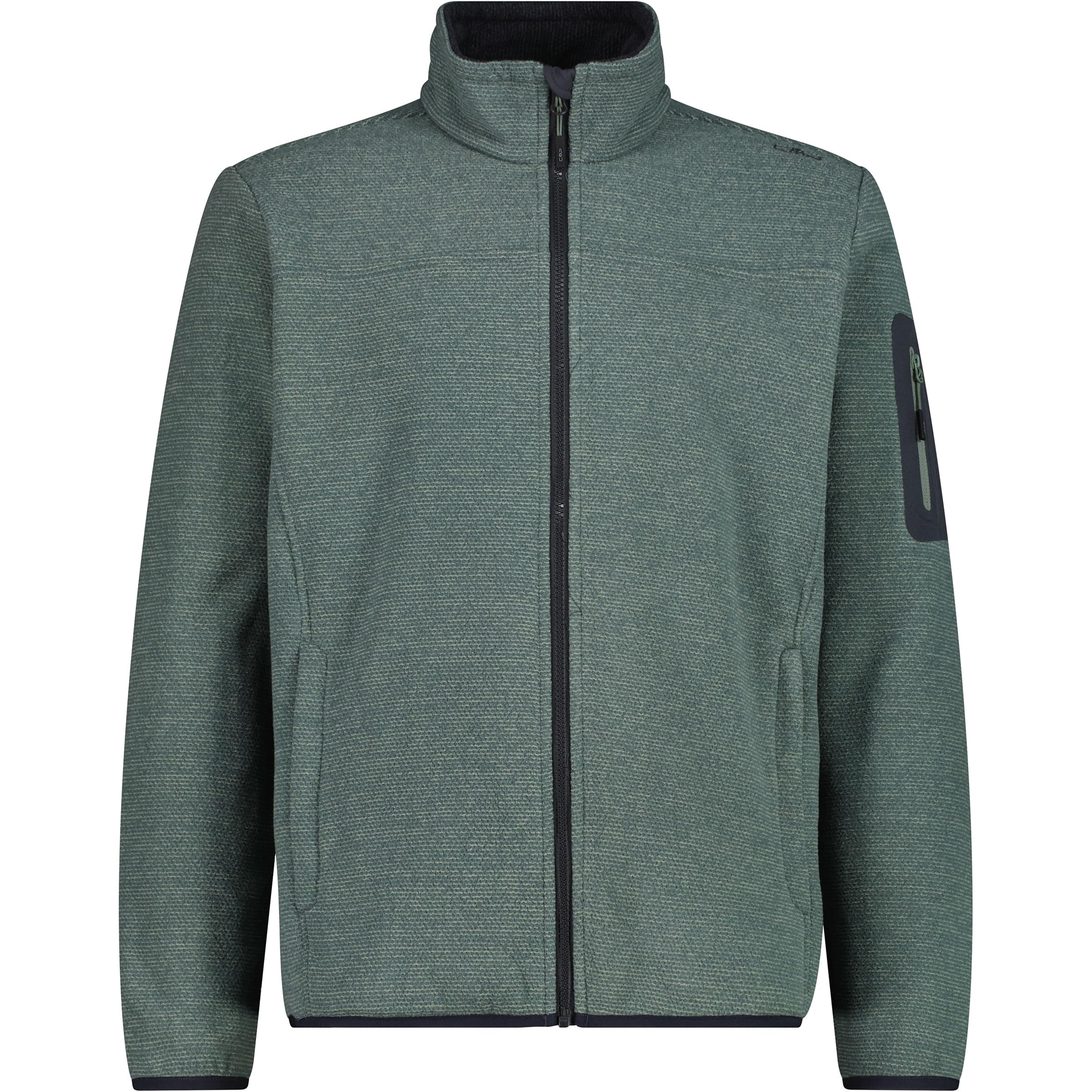 CMP Pile da Uomo Knit-Tech Jacquard con Motivo a rombo 38H2237
