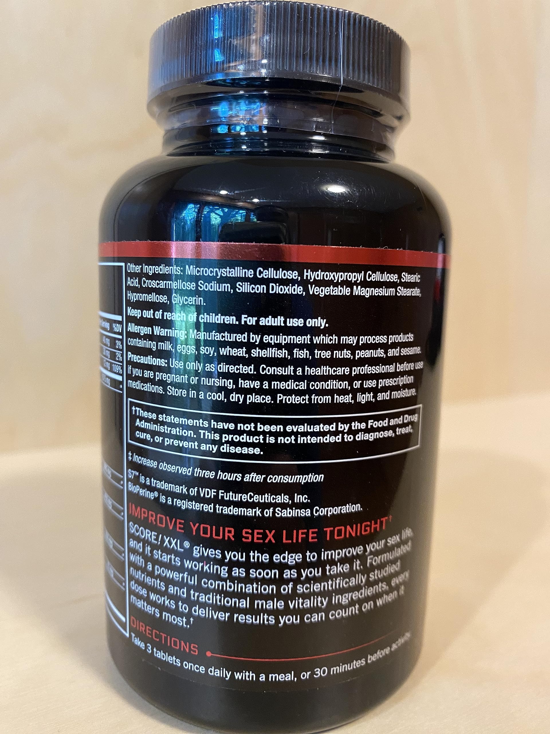 Force Factor Score! XXL Nitric Oxide Booster Supplement for Men — Amazon image 10