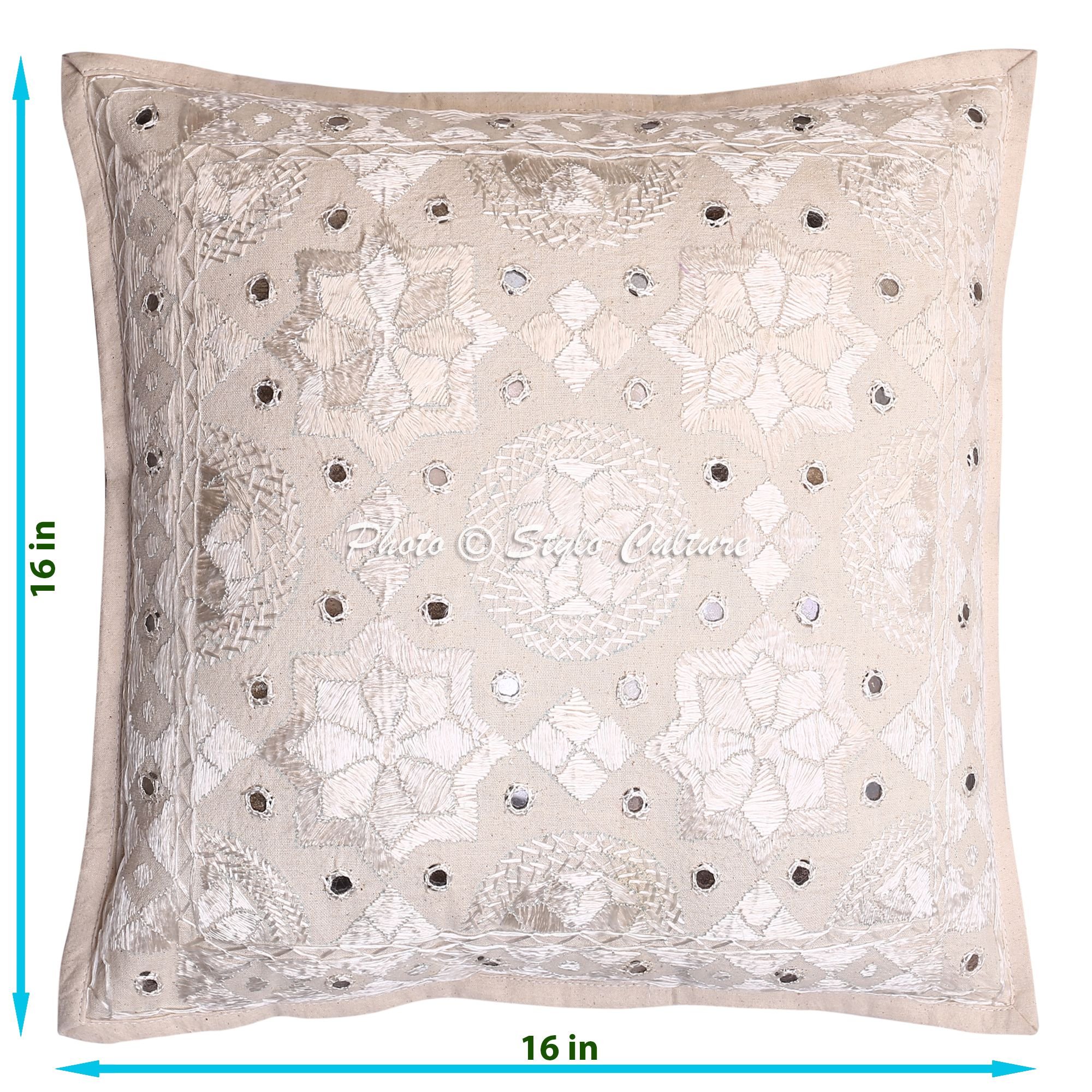 Stylo Culture Etnico Fodere Per Cuscini 40x40 Cm Decorativi Stile