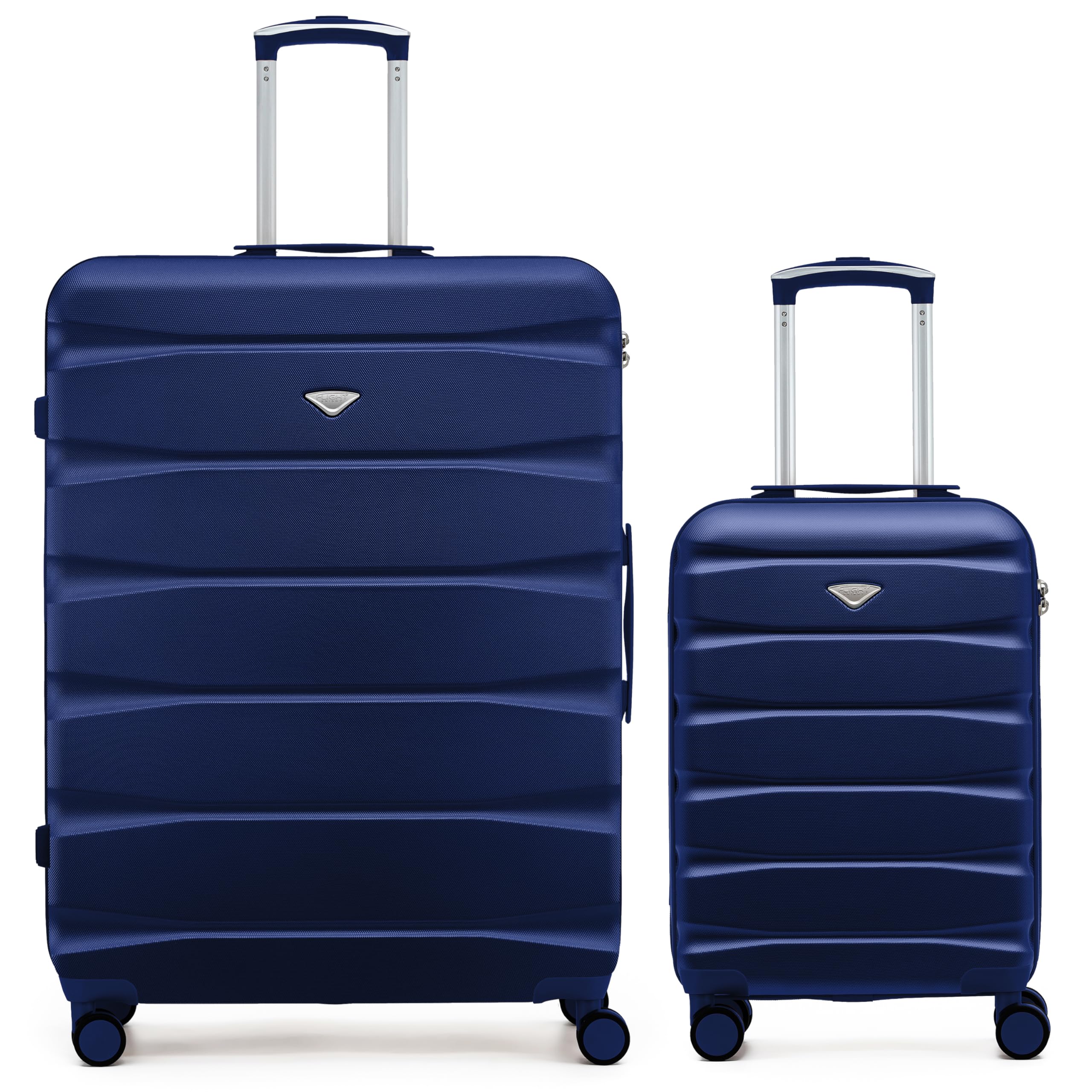 Flight Knight Underseat Cabin Suitcase 45x36x20cm | Free Hand Luggage for EasyJet & Wizz Air | Lightweight ABS Hard Shell with 8 Silent-Glide Spinner Wheels | Max Space Travel Bag — view 268