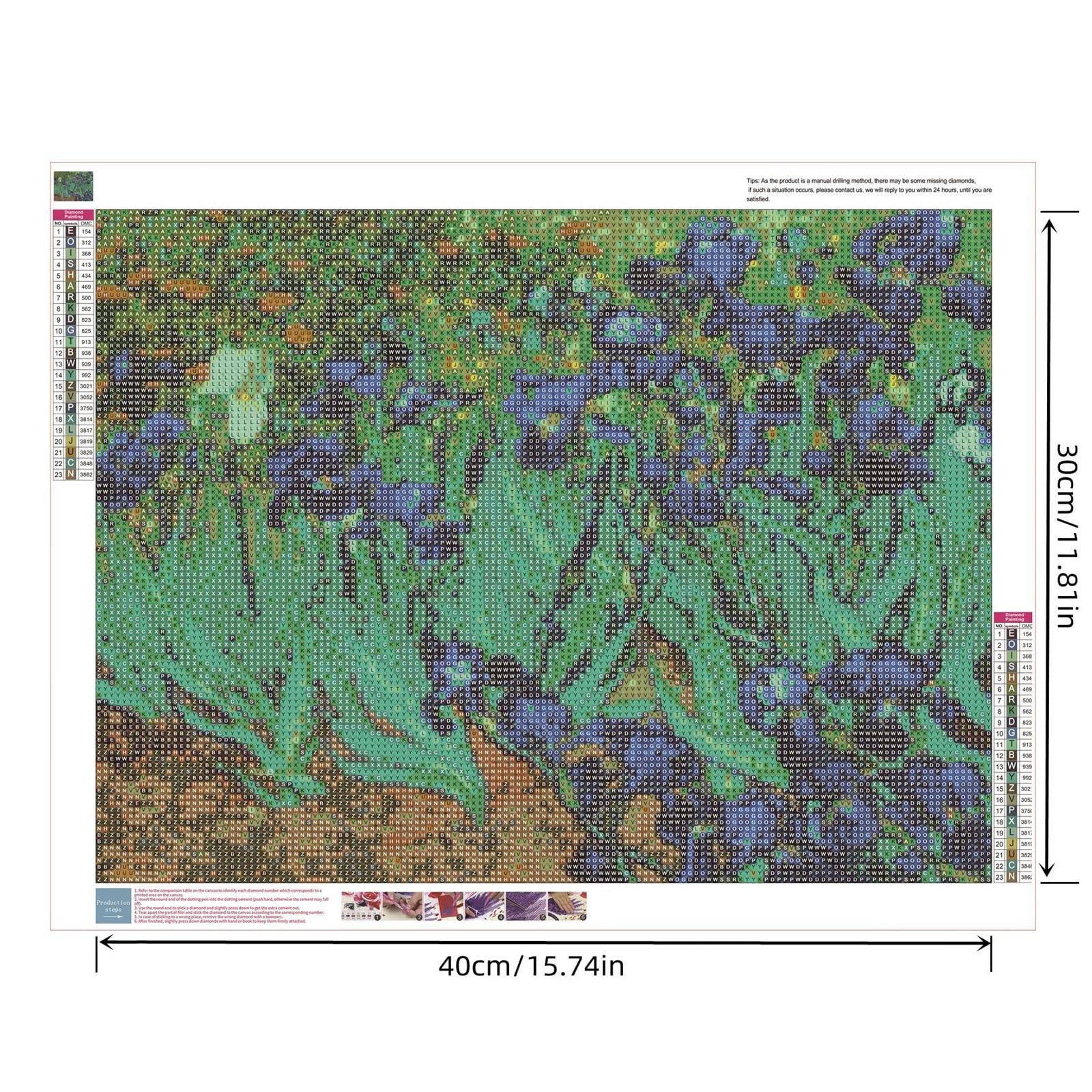 Diamond Painting Gustav Klimt - Larmes D'Or 5D - Kit Broderie Diamant 30x30cm - Peinture Par Numéros Strass