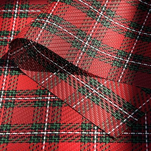 Miniatura 3 de AHHFSMEI Juego de 6 manteles individuales de Navidad para mesa de comedor, lavables, tejidos, de vinilo, antideslizantes, resistentes al calor,