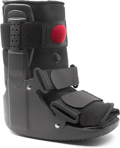 MARS Wellness Botas cortas de primera calidad con cámara de aire Pequeña Fractura, esguince estabilizador de tobillopie Botas de caminar con