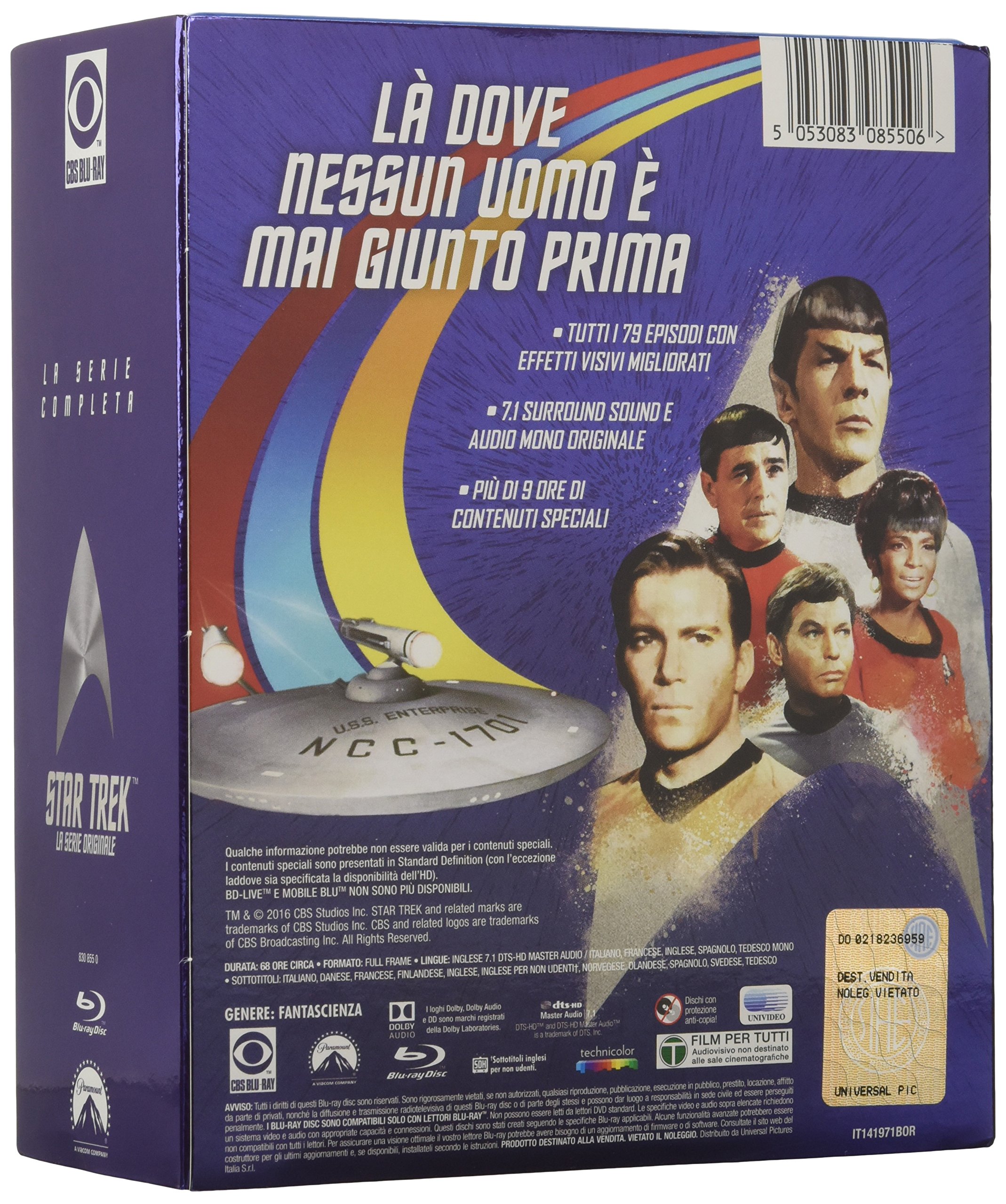 Box-Star Trek: Serie Classica - Stagioni 1-3
