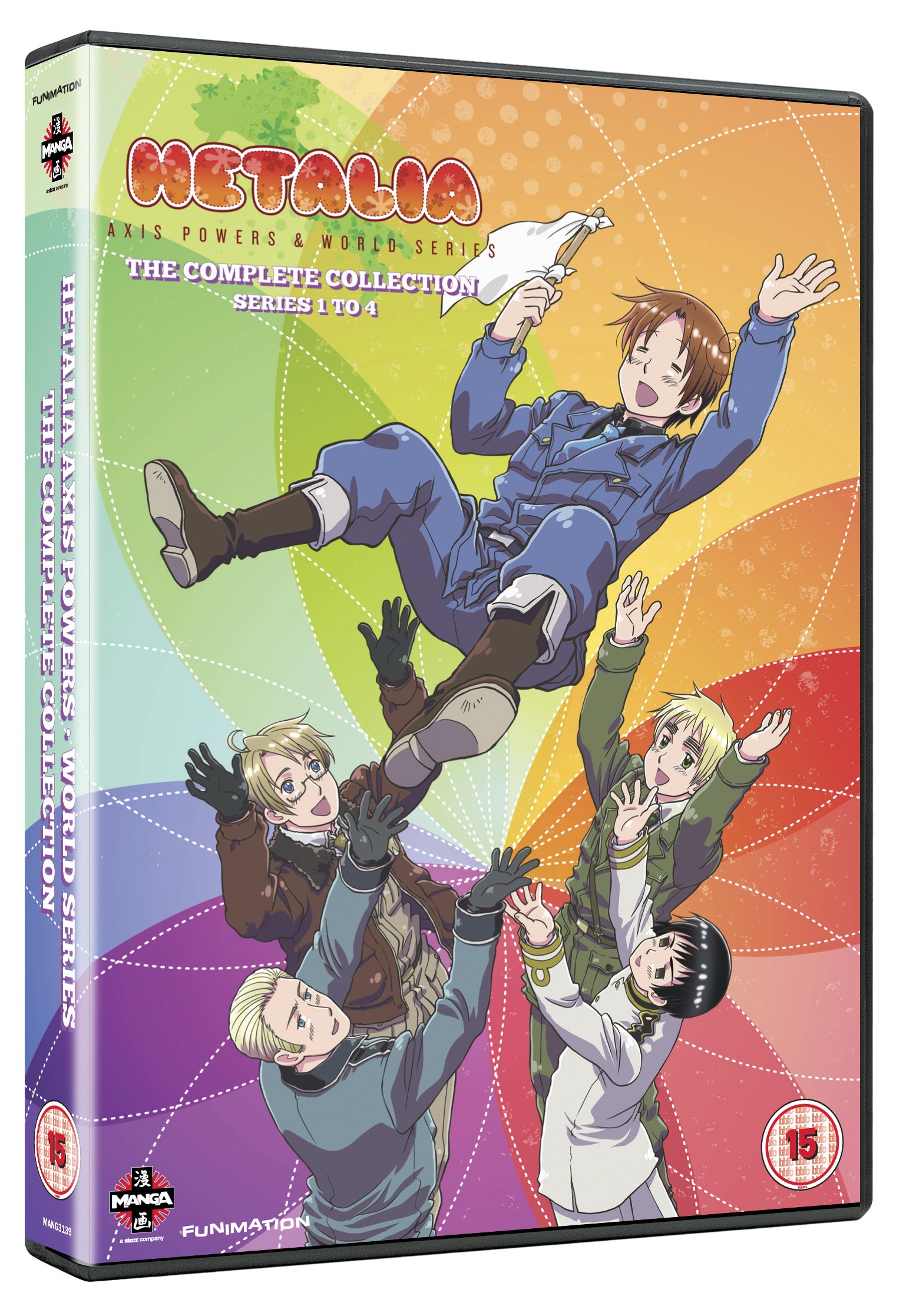 Hetalia Axis Powers Complete Season 1-4 Collection [DVD