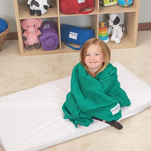 Miniatura 3 de ROLLEE POLLEE Manta infantil para la siesta, manta de forro polar súper suave que no forma bolitas para niños pequeños y niños, 36 x 48 pulgadas