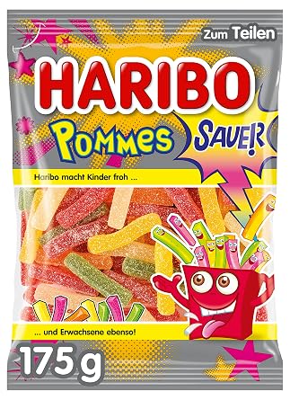 Haribo Sour Fries 175 g