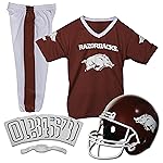 Franklin Sports NCAA Arkansas Razorbacks Deluxe Youth Team Uniform Set, Small