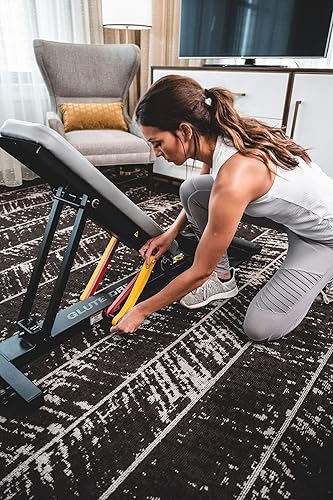 Miniatura 7 de Core Home Fitness Glute Drive Plus - Banco de entrenamiento ajustable, máquina de empuje de cadera, ejercicios de glúteos, levantamiento de pesas,