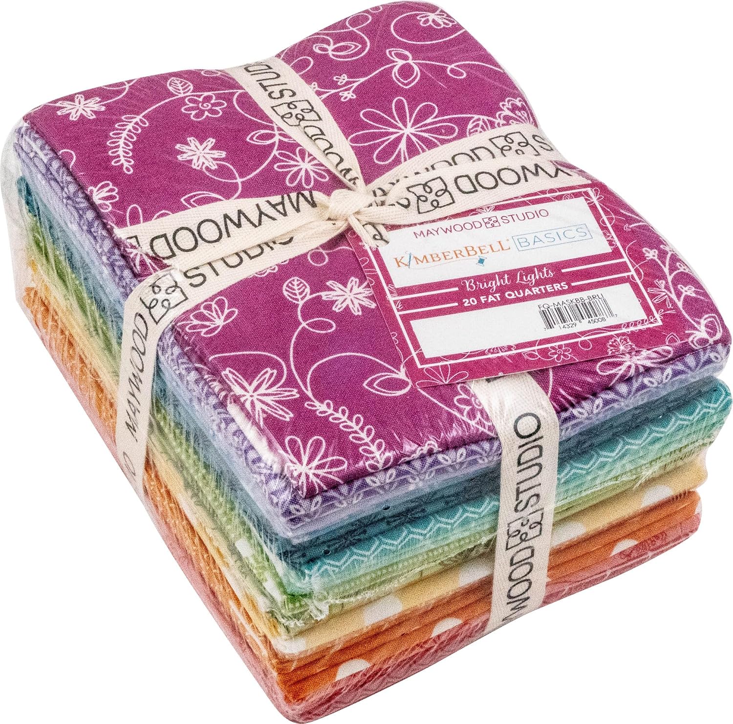 Kim Christopherson Kimberbell Basics Refreshed Bright Lights 20 Fat Quarters Maywood Studio