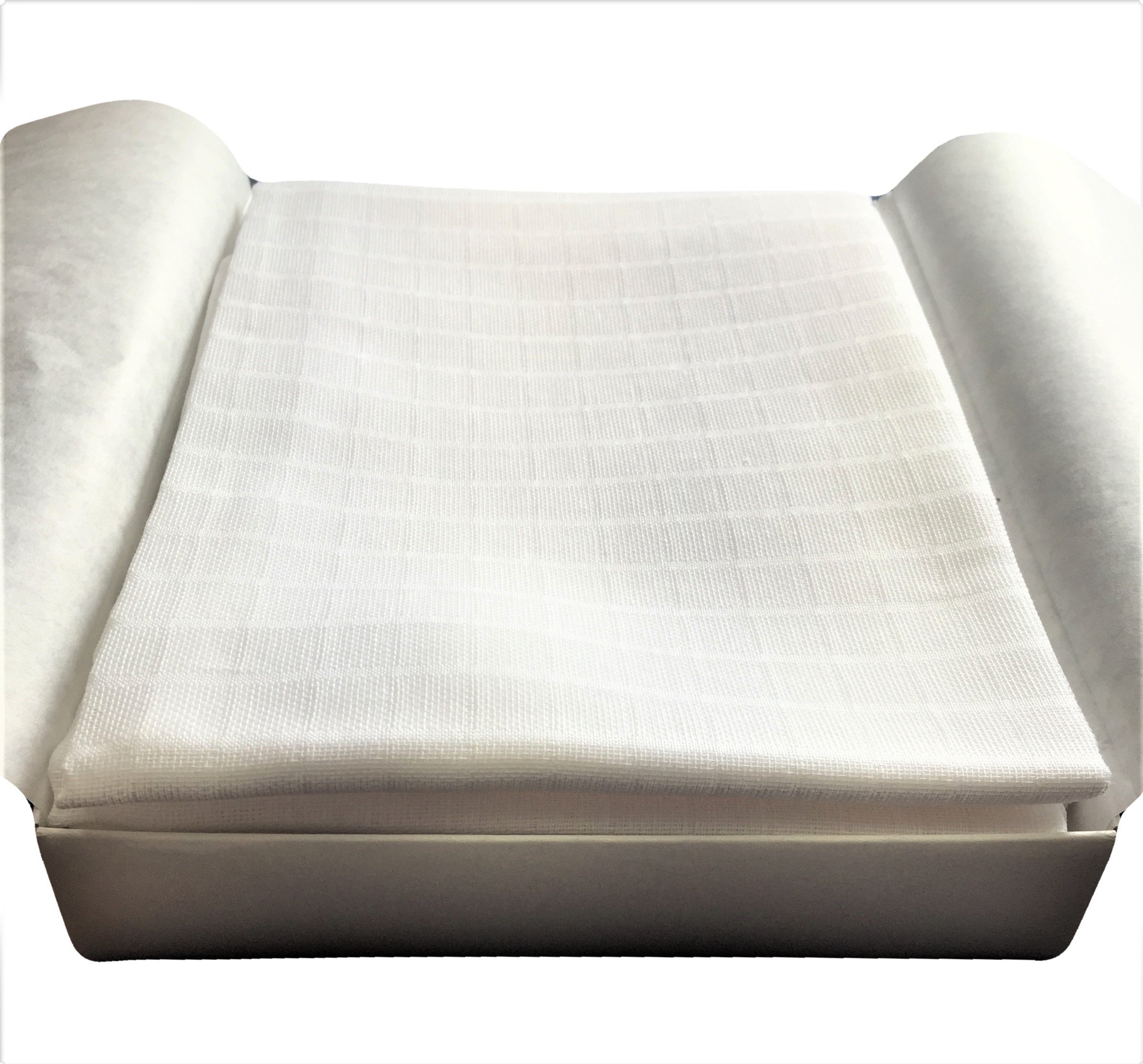 Mussole Neonato 100% Cotone Garza Morbida Assorbenti Made in Italy Confezione 6 Pezzi