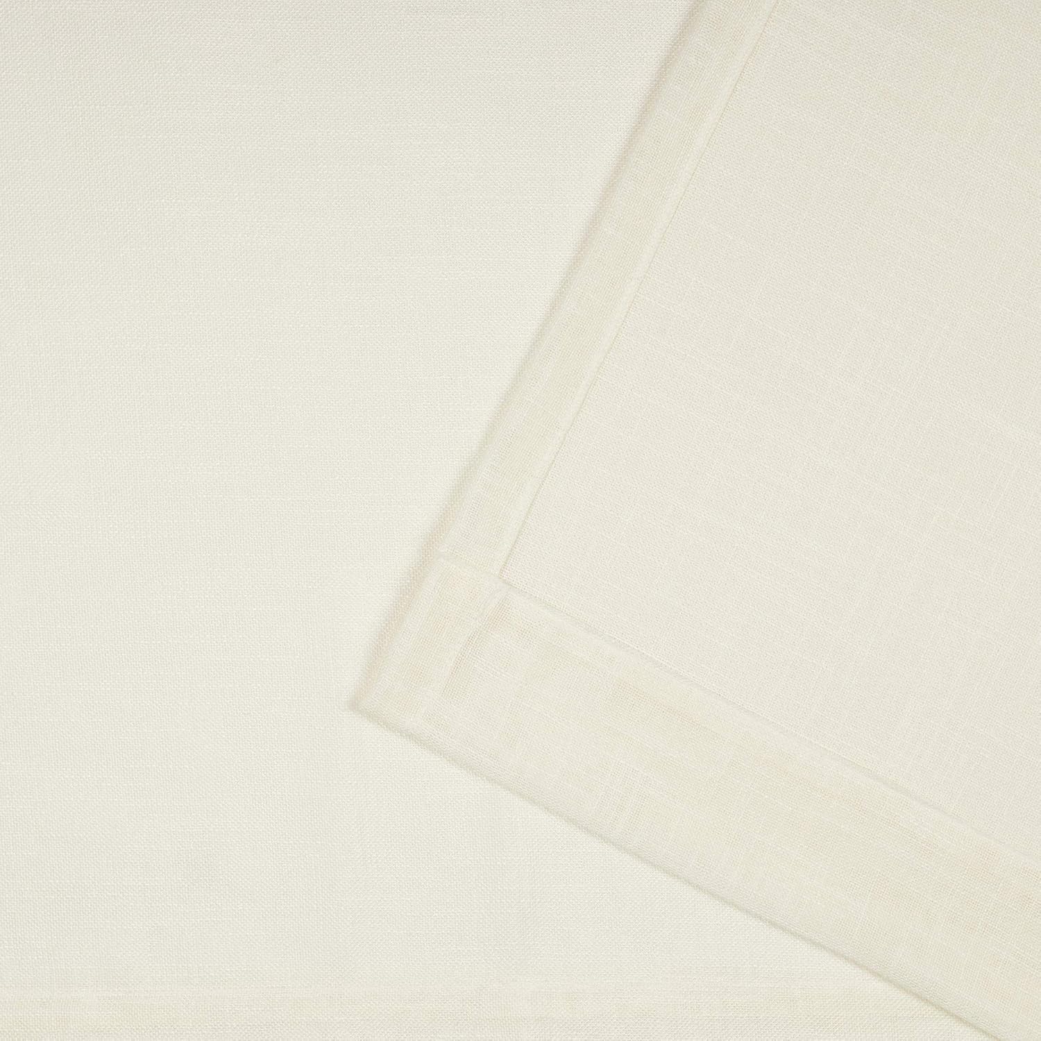 Exclusive Home Curtains Bella Sheer Hidden Tab Top Curtain Panel Pair, 54x96, Ivory