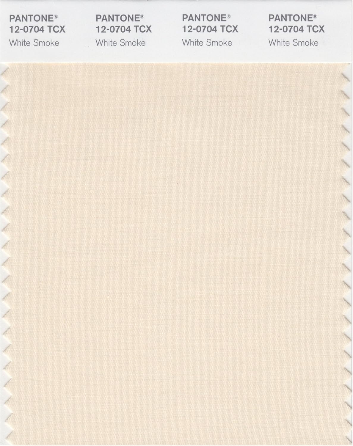 PANTONE Smart 12-0736X Color Swatch Card, Lemon Drop