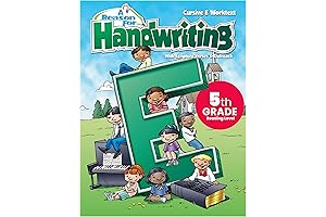 Kids Cursive Handwriting Practice Workbook for Ages 8-12
