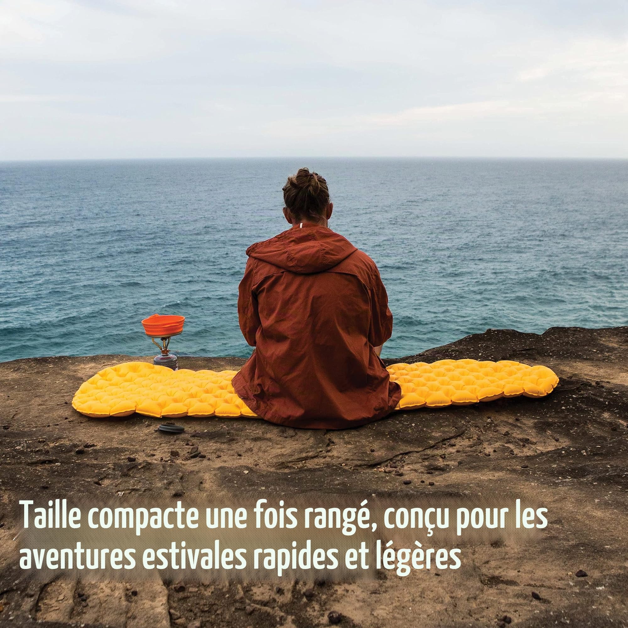 Colchoneta Hinchable - ASC - UltraLight Mat L Color: amarillo