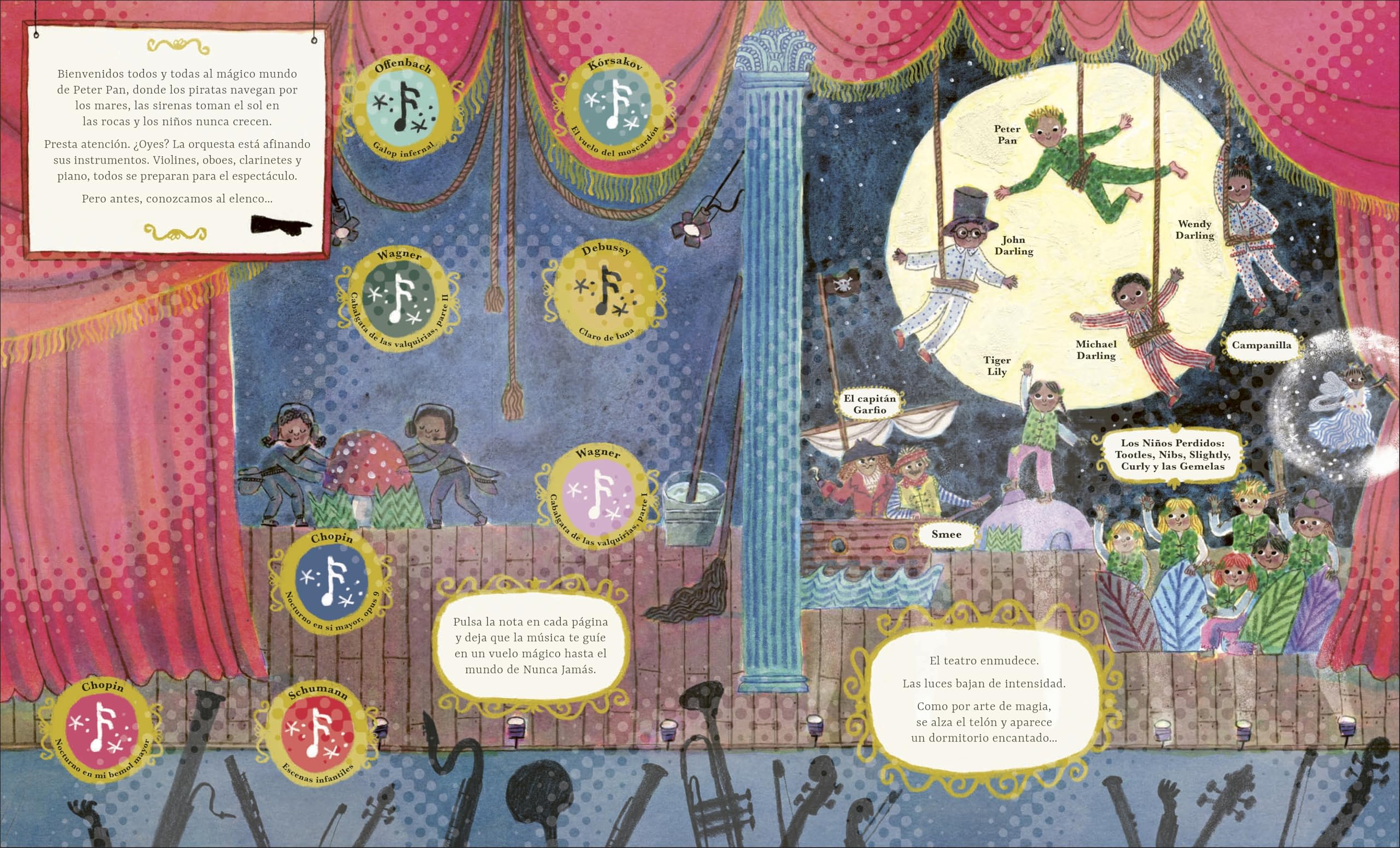 La magia de la música: Peter Pan (Libros con música)