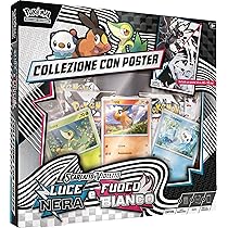 Pokémon: collezione con poster Unima del GCC (tre carte promozionali olografiche e quattro buste di espansione)
