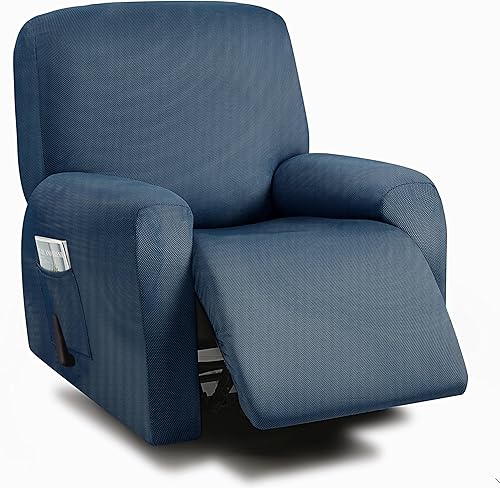 Miniatura 50 de ULTICOR Funda de sofá reclinable extra ancha de 75 a 100 pulgadas, funda de sofá reclinable de 2 plazas, tela de hilo de 6 piezas, fundas de sofá