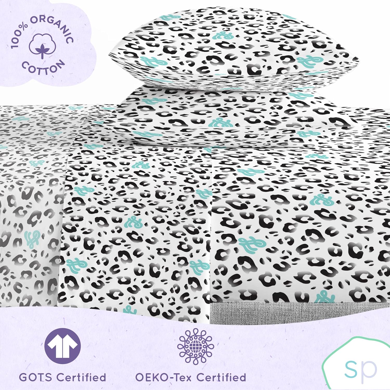 Saturday Park That Girl Lay Lay Princess Full Bed Set - 7 Piece 100% Organic Cotton Bedding - GOTS & Oeko-TEX Certified (Nickelodeon Official) - Image 4