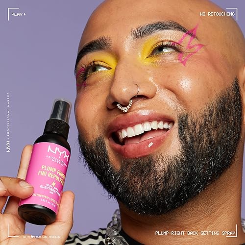 Miniatura 4 de NYX PROFESSIONAL MAKEUP - Spray fijador de maquillaje, acabado potente, fórmula vegana de larga duración
