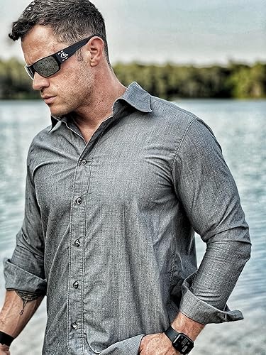 Miniatura 8 de Gatorz Gafas MILSPEC Balística ANSI Z87.1 Specter Blackout Cerakote Frame