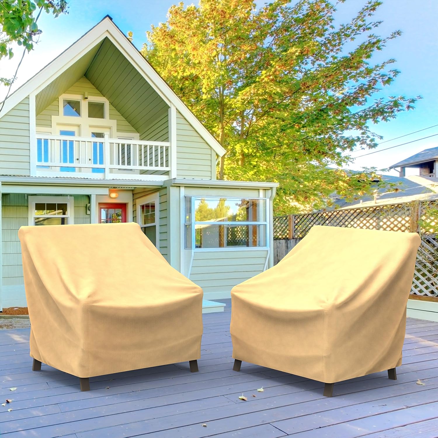 EmpireCovers EmpirePatio Classic Nutmeg Outdoor Patio Chair Cover, 39" H x 37" W x 41" Deep