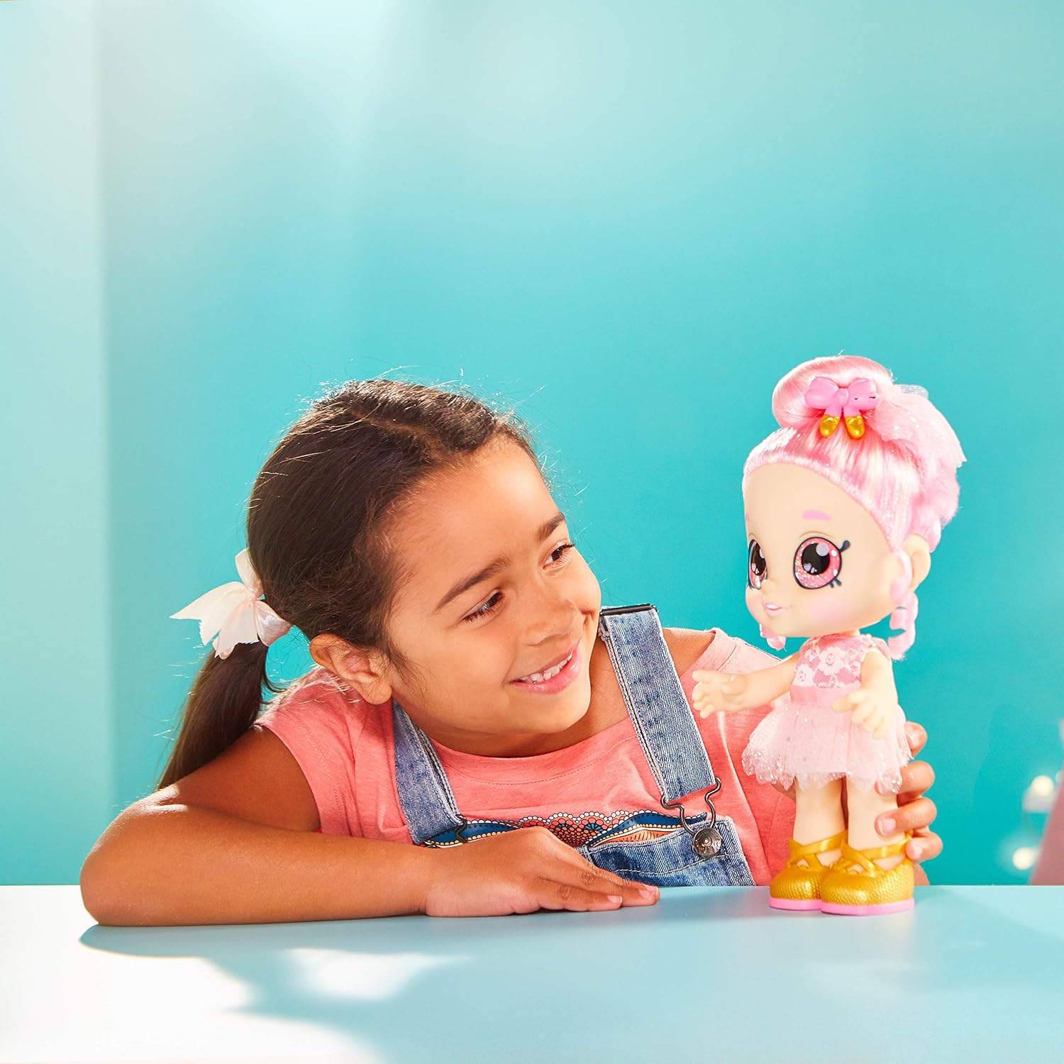 Kindi Kids Fun Time Friends - Pre-School Play Doll, Pirouetta - for Ages 3+ | Changeable Clothes and Removable Shoes