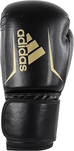 Miniatura 2 de adidas Speed 50 Guantes de boxeo de gel Guantes de boxeo para adultos para hombres y mujeres Guantes de bolsa pesada, guantes de kickboxing para