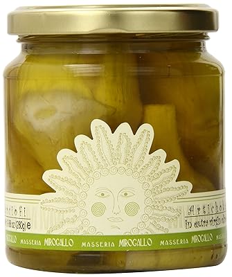 Masseria Mirogallo Artichoke Hearts In Extra Virgin Olive Oil, 9.9 Ounce